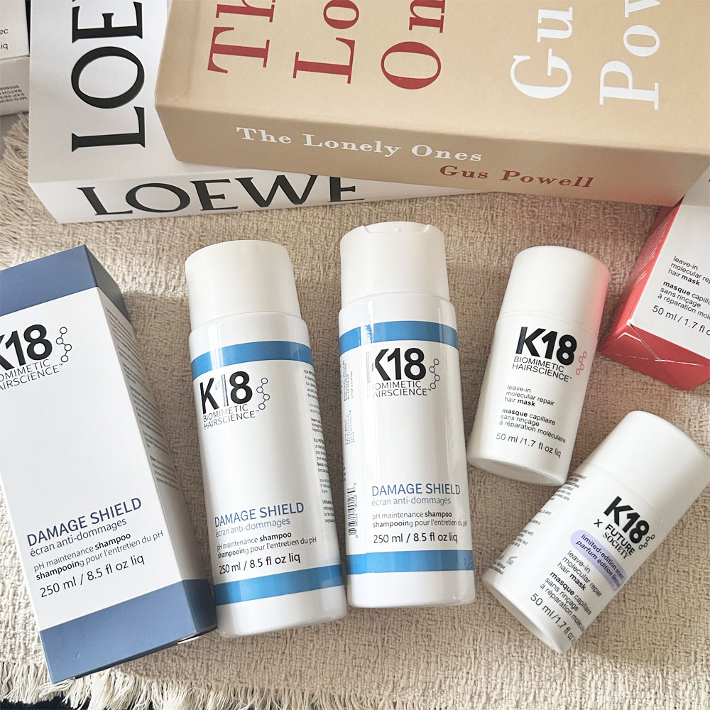 Hair Care K18 - K18 ヘアケア製品：ダメージから髪を守る、pHバランスに最適化された保護シャンプー＆洗い流さないトリートメント、分子レベルで髪を修復するヘアマスク。毎日のヘアケアに。