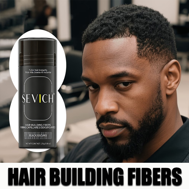Hair Care Products - セビッチヘアファイバーパウダー 25g - 瞬間増毛、濃密な髪、風/汗に強い、24時間キープ、薄毛用