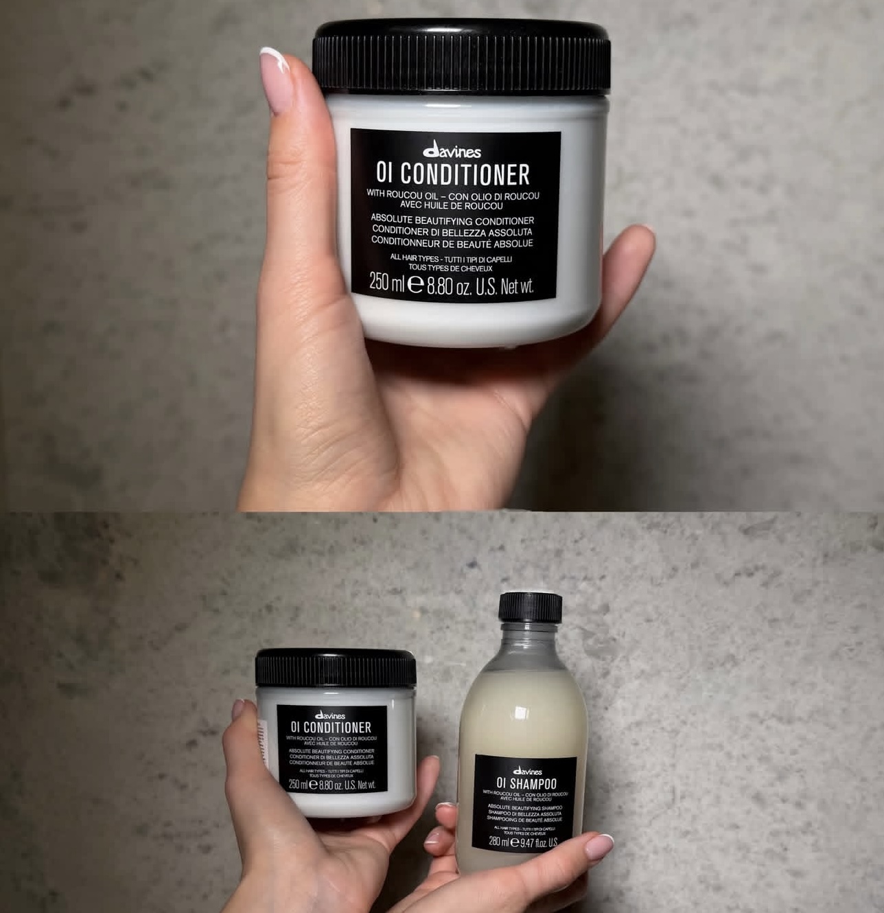 ダヴィネス OI ヘアシャンプー コンディショナー シリーズ - Hair Care Products のレビューと価格