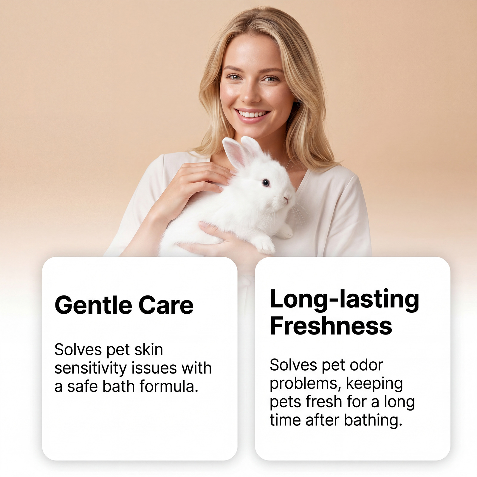 天然成分配合のペット用洗浄ムース、ディープモイスチャーヘアケ - Hair Care Natural Ingredients のレビューと価格