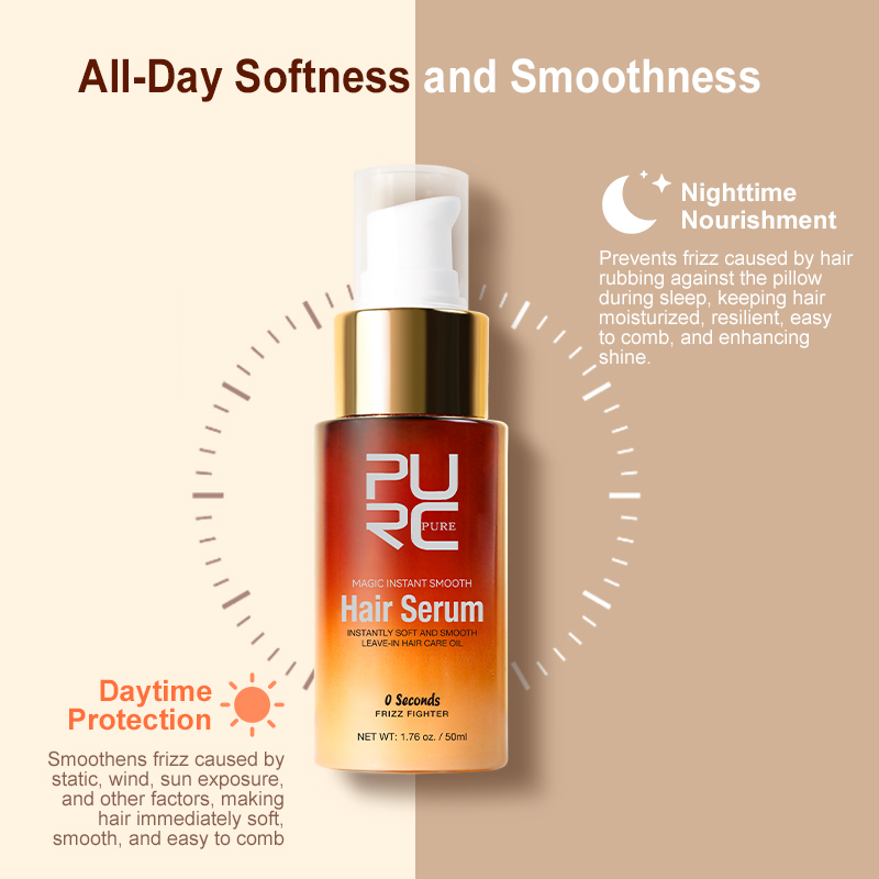 PURC マジックスムージングヘアセラム深い栄養ヘアオイル修 - Hair Care Organic のレビューと価格