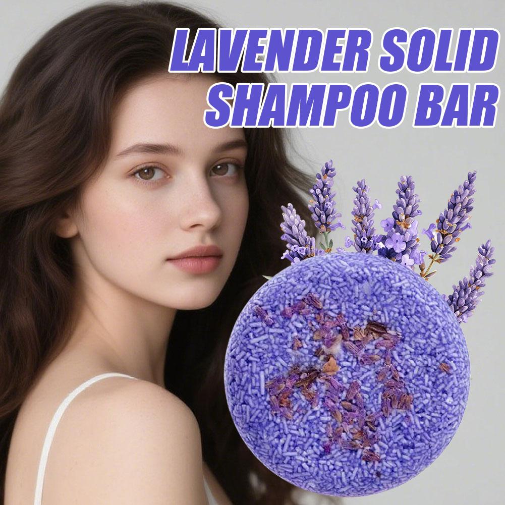 60 グラムラベンダーソリッドシャンプーバー天然オーガニック - Hair Care Organic のレビューと価格
